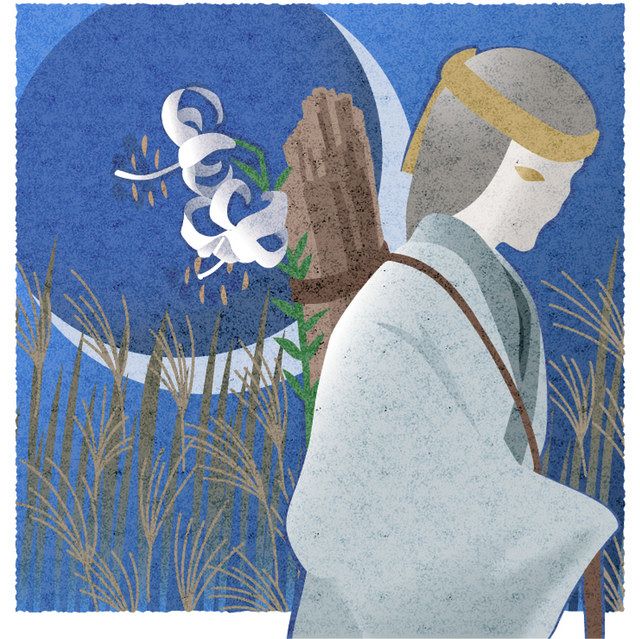 花に舞い踊る＞ユリ 老女の心理描写に一役：東京新聞デジタル