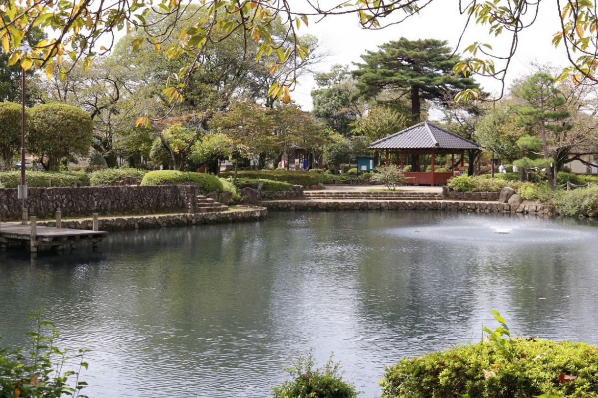 東京都西多摩郡瑞穂町にある「狭山池公園」。緑豊かな情景が楽しめる場所。