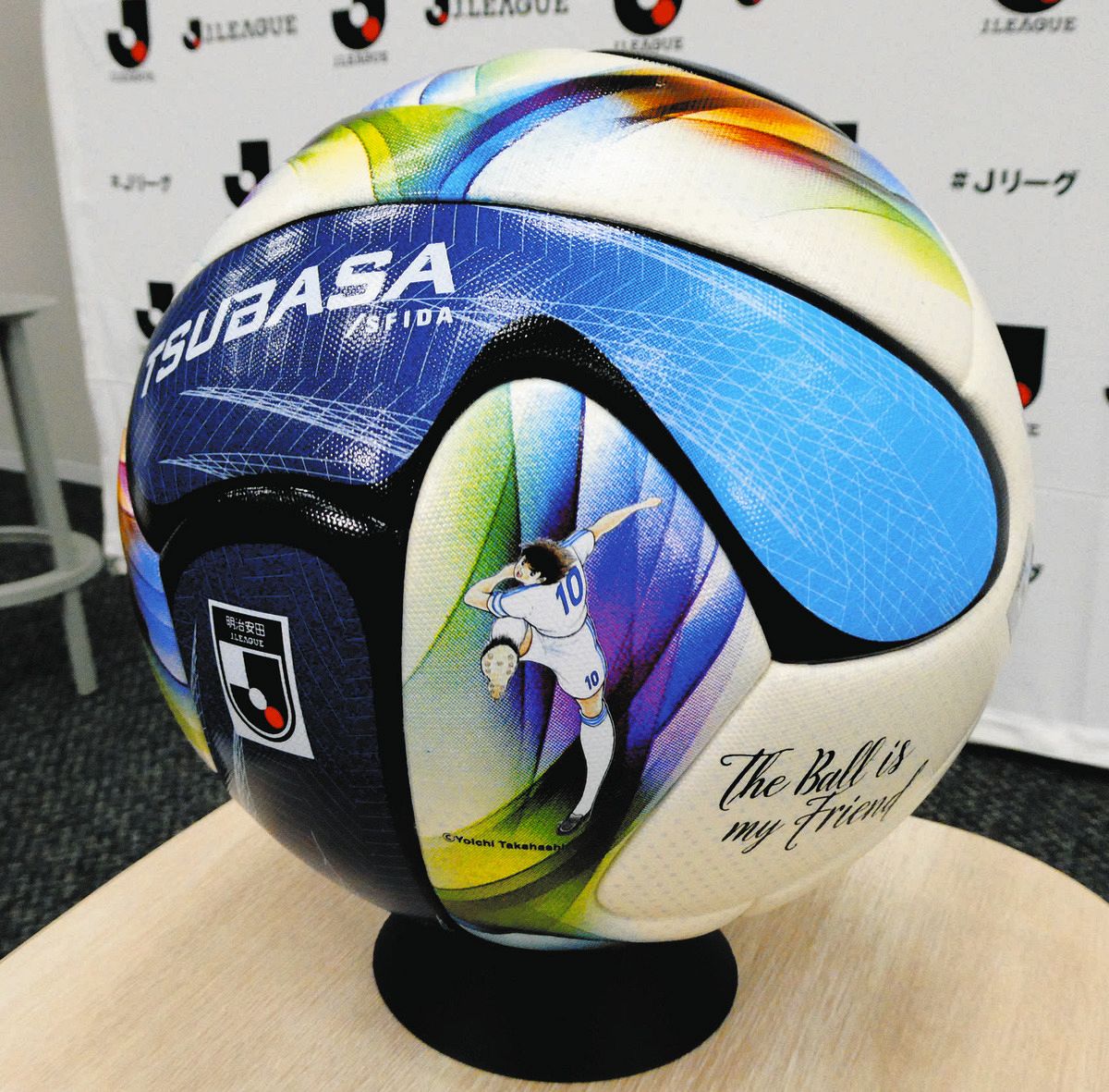 Jリーグ　公式試合球　キャプテン翼 キャプテン翼がJ特別大会公式試合球に…イミオ社製「TSUBASA J PRO