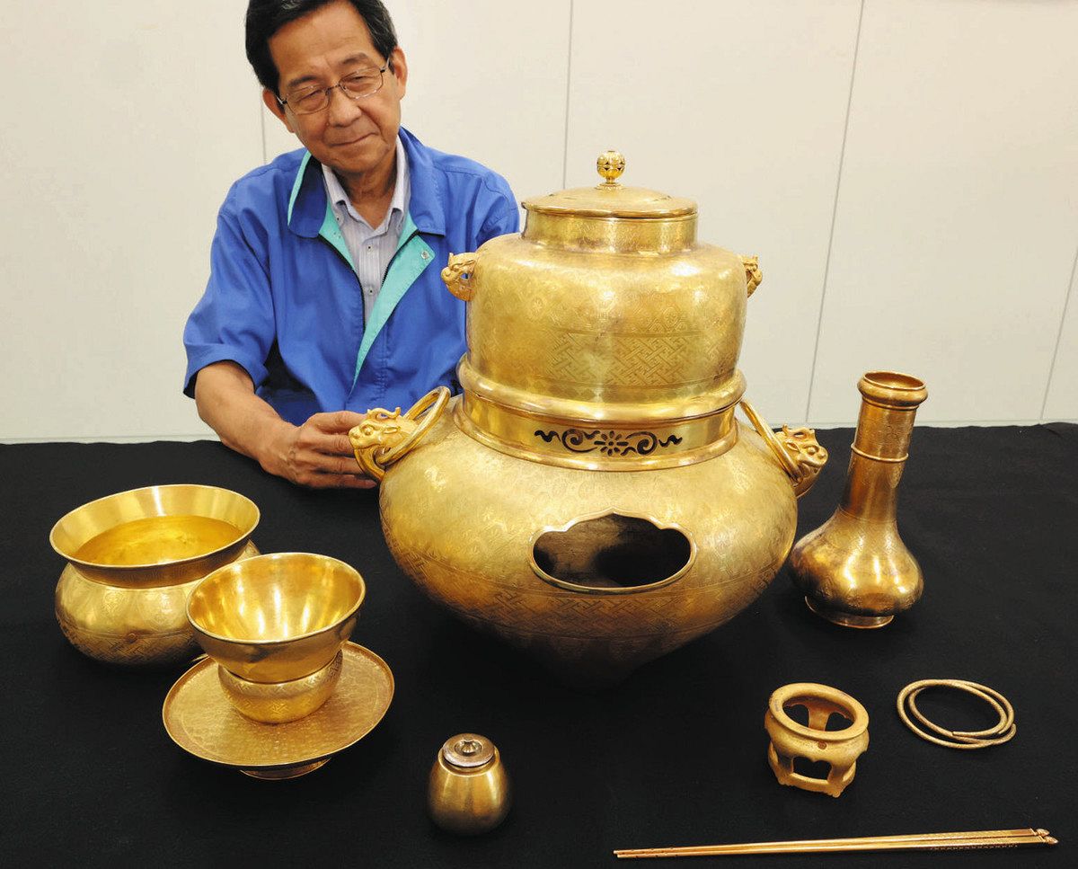 福袋 突撃イバラキ＞秀吉ゆかり「黄金の茶道具」 筑西の美術館が3億円 工芸品