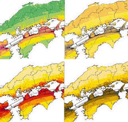 科学編 地震地図 みんなが見やすい色に 東京新聞 Tokyo Web