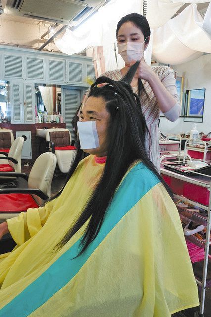 ヘアドネーション 子どもウイッグ用の髪を寄付 男性だって協力したい 偏見なくし長髪理解を 東京新聞 Tokyo Web