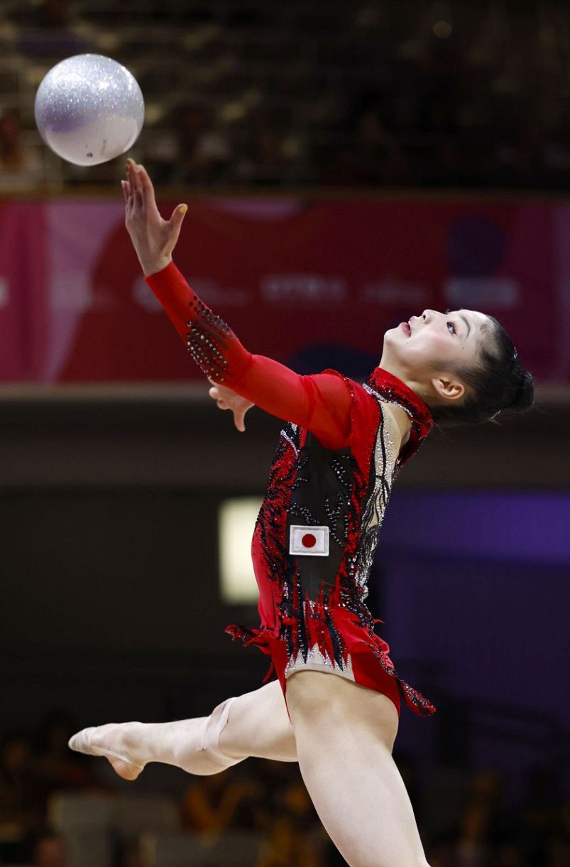 喜田未来乃、鈴木菜巴は決勝逃す 新体操の世界選手権：東京新聞デジタル