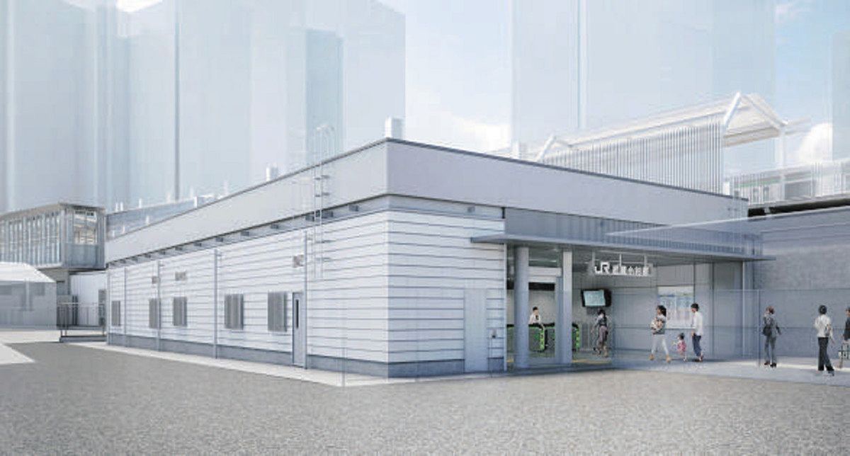 東急線との行き交いスムーズに JR武蔵小杉駅 綱島街道改札に新 東急線との行き交いスムーズに JR武蔵小杉駅 綱島街道改札に新