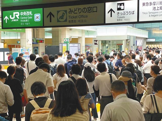 Jr東日本 湘南新宿ライン除き運転再開 午前8時半現在 一部に大幅な遅れ 東京新聞 Tokyo Web