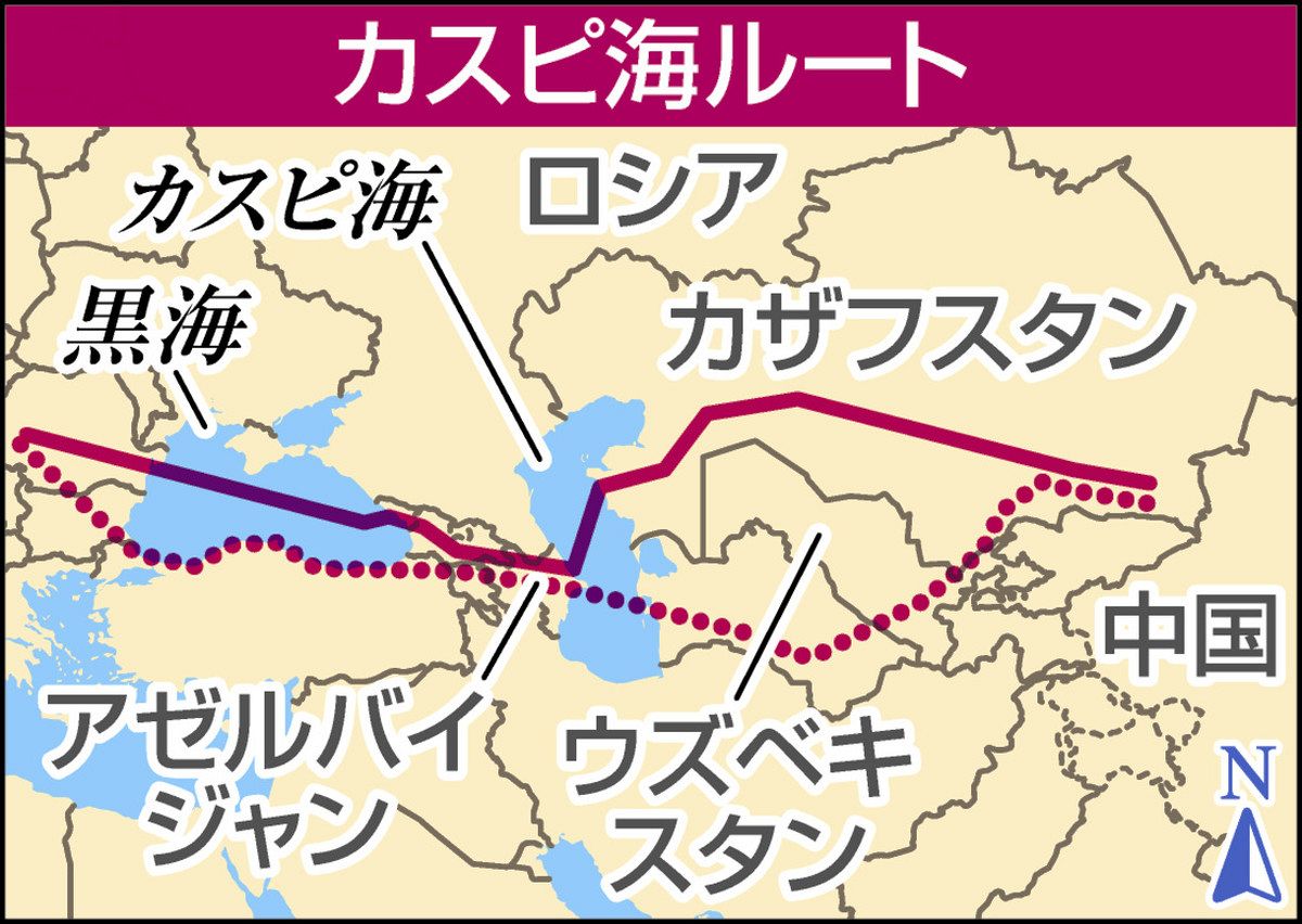 社説＞物流網の構築 中央アジア増す重要性：東京新聞デジタル