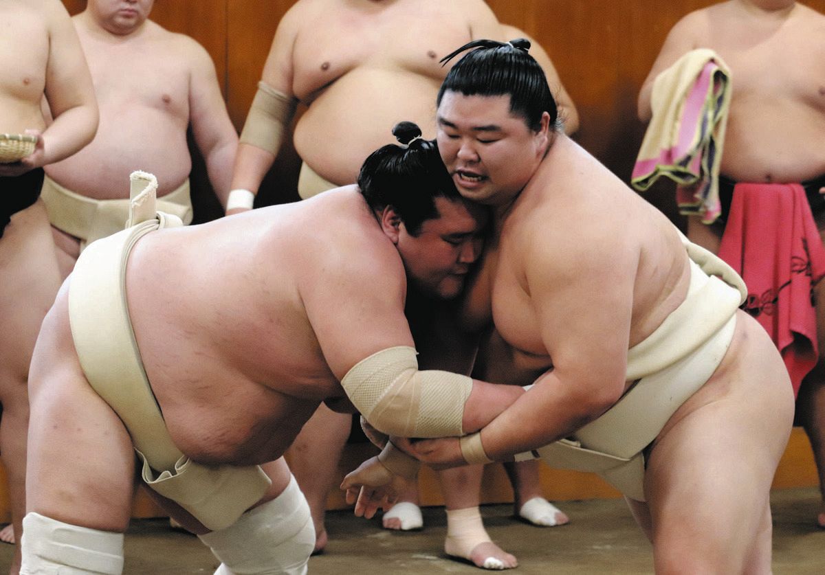 照ノ富士がいる初場所が見られるといいな 出稽古で11番全勝 気になる体