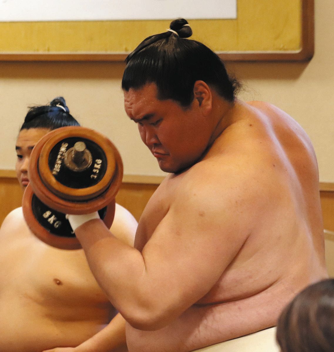 照ノ富士がいる初場所が見られるといいな 出稽古で11番全勝 気になる体