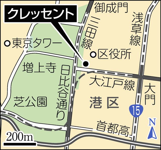 残したい 芝公園の景観 名店フレンチ クレッセント 閉店 解体へ 隣り合う 西洋 と 江戸 東京新聞 Tokyo Web