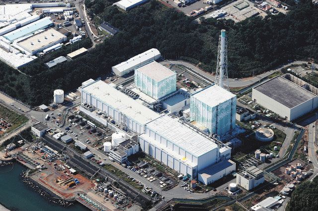 5号機(左)と6号機