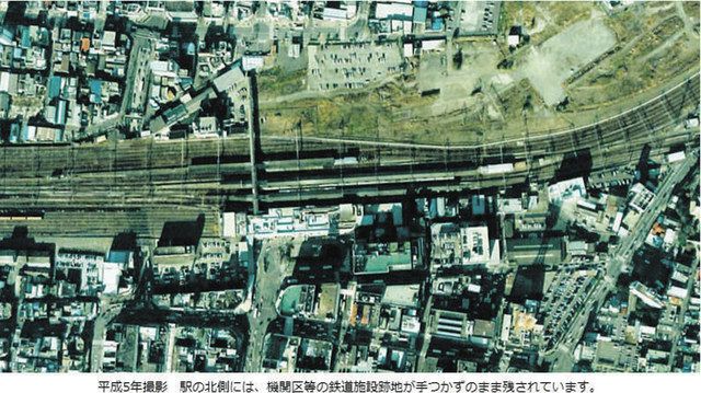 鉄道高架など沼津駅周辺 「進んでいる」実感して 沼津市、HPに過去と