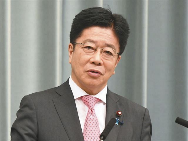 加藤勝信官房長官 