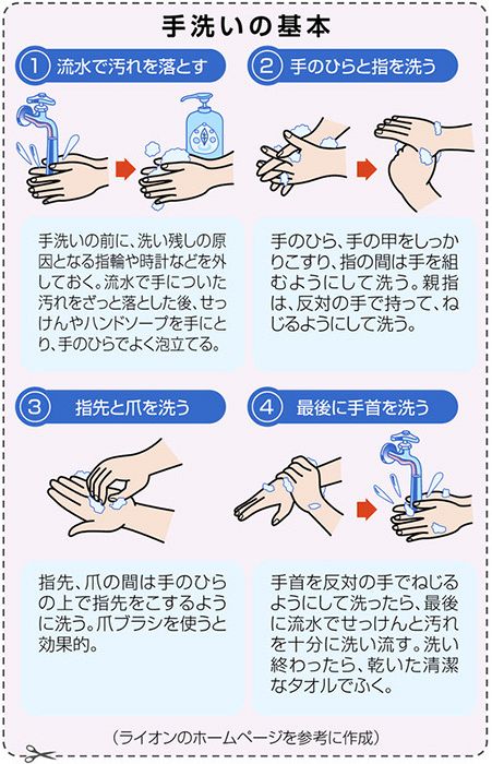 新型コロナ 手洗い 今こそ復習 帰宅後は洗面所に直行を 東京新聞 Tokyo Web