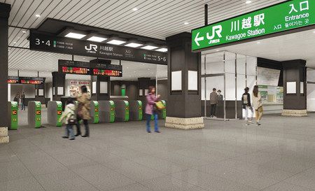 町並みなどモチーフ 川越駅リニューアル ｊｒ東が計画発表 東京新聞 Tokyo Web