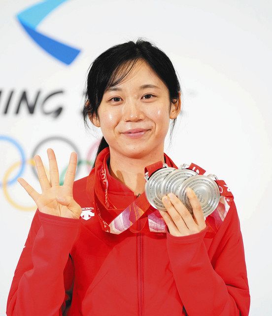 高木美帆、金メダル一夜明け「最後に渾身のレースできた」＜スピード