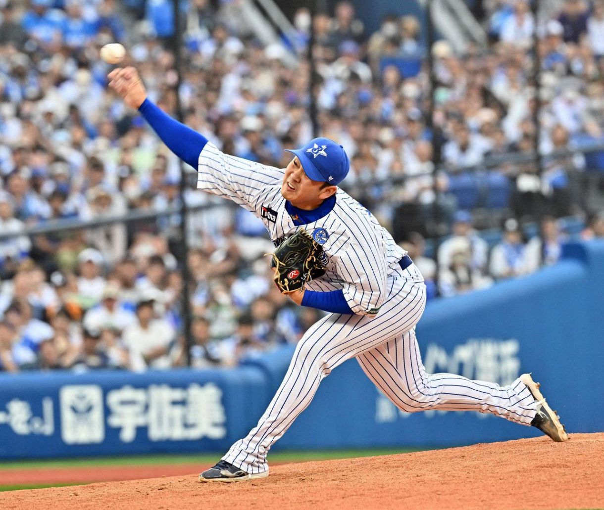 DeNA・山崎康晃 横浜スタジアムで通算100セーブ達成：東京