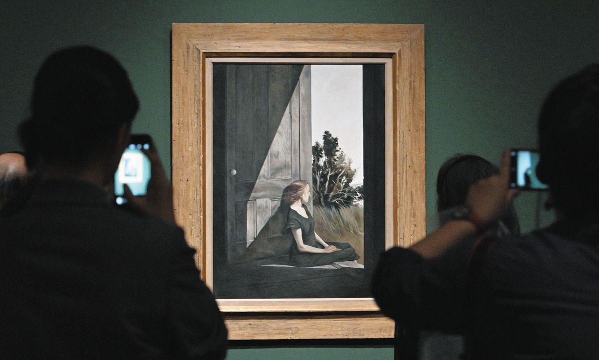 精緻な筆遣いで人の営み描く アンドリュー・ワイエス展28日開幕 5月1日