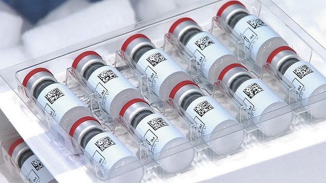 米ジョンソン・エンド・ジョンソン（Ｊ＆Ｊ）の新型コロナウイルスワクチン（Ｊ＆Ｊ提供、ロイター＝共同）