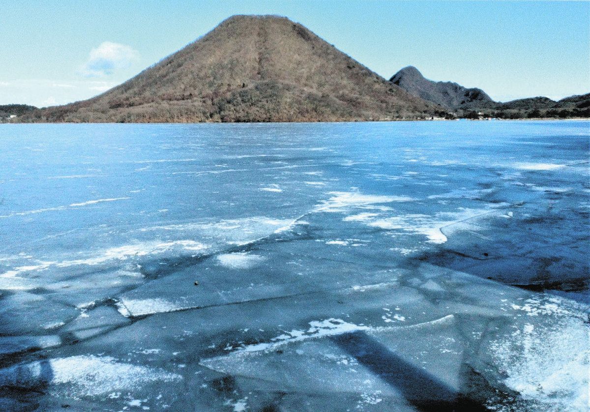 全国に最強寒波…でも「冷え込みが全然足りない」群馬・榛名湖 氷が弱く