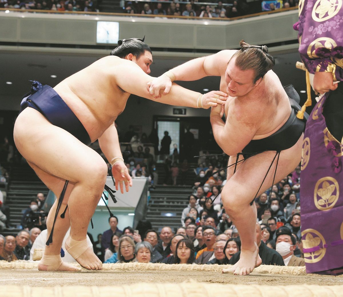 苦手意識？ 安青錦「らしさ」出せず横綱大の里に4戦全敗 新大関優勝