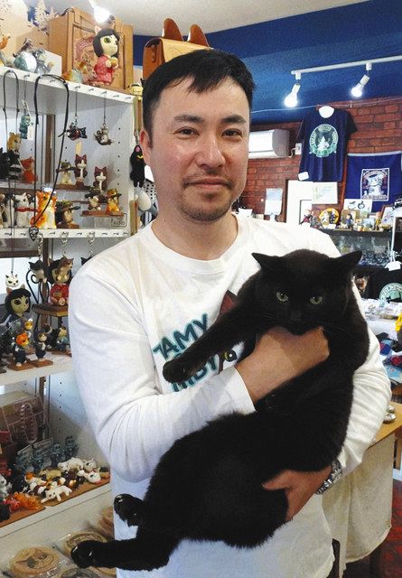ヒューマンいばらき 猫好きたちの聖地に 開業5周年を迎えた 悪猫商店 オーナー 川末宏明 かわすえ ひろあき さん 49 東京新聞 Tokyo Web