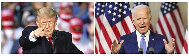 2001年アメリカ大統領選挙　記念 トランプvsバイデン」ついに直接対決 米大統領選、29日に第1回