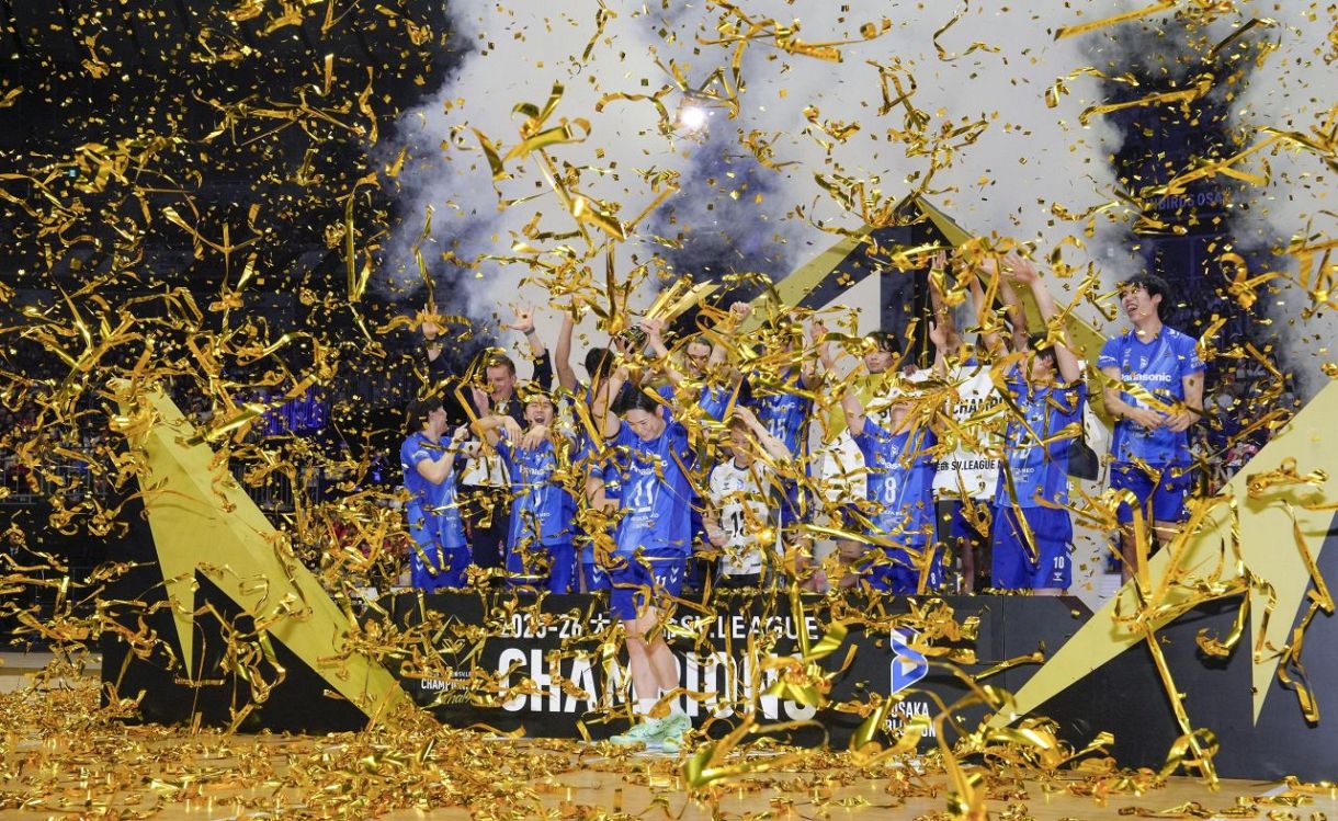 SVリーグ、大阪Bが初優勝 バレーボール、男子決勝：東京新聞デジタル