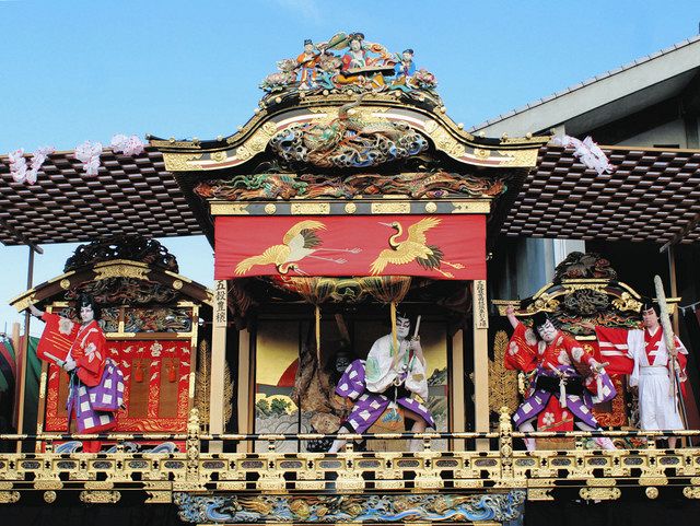 秩父夜祭り屋台のプレート 秩父夜祭り屋台のプレート