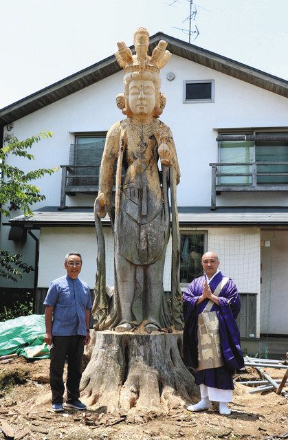 東日本震災の犠牲者鎮魂 立木観音 流山の円東寺で10日まで公開 東京新聞 Tokyo Web