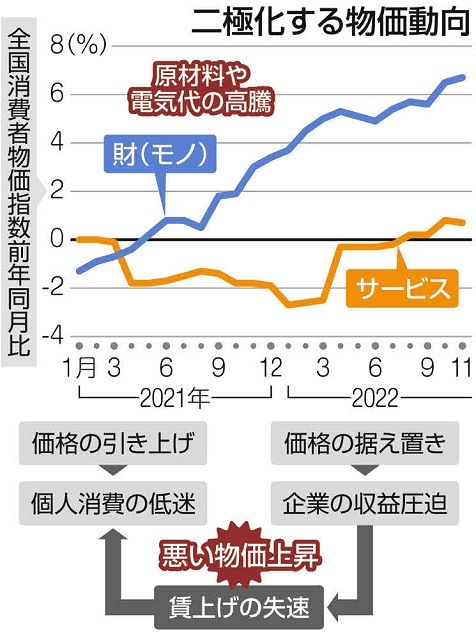 物価高でも価格転嫁できないサービス業 値上げなら顧客減少の不安 モノとの二極化鮮明 苦悩の経営：東京新聞 TOKYO Web