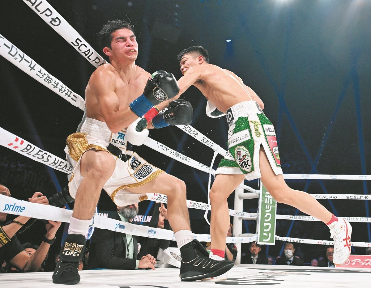 中谷潤人が衝撃的KO勝利「みなさん、ビッグバンは見られましたか