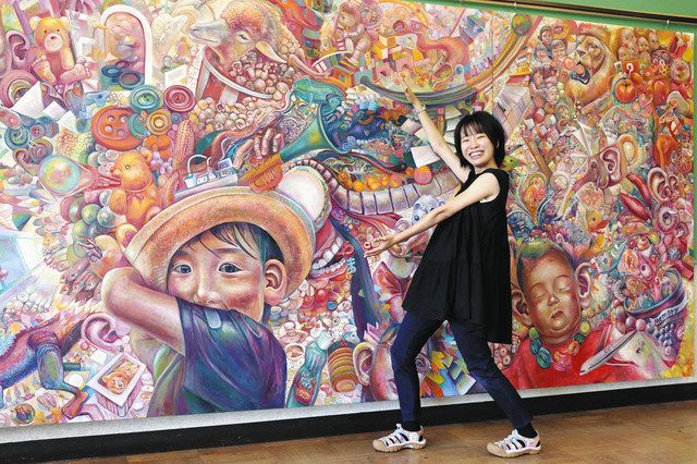 自分のことをより好きに 障害あるアーティスト、おおはしみささん 相模原の小学校で特別授業：東京新聞デジタル