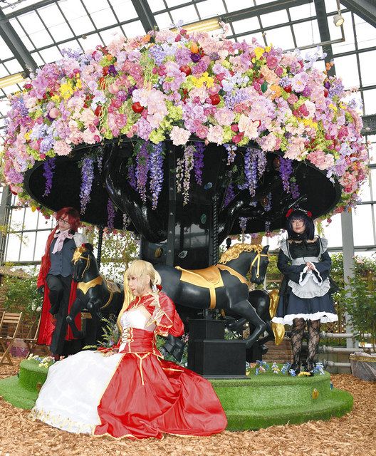 京成バラ園 で22日から春イベント 見ごろは5月中旬 メリーゴーラウンドも初登場 千葉 八千代 東京新聞 Tokyo Web