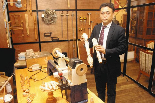 横浜元町ダニエル☆ライティングビューロー☆樺材☆木製家具☆