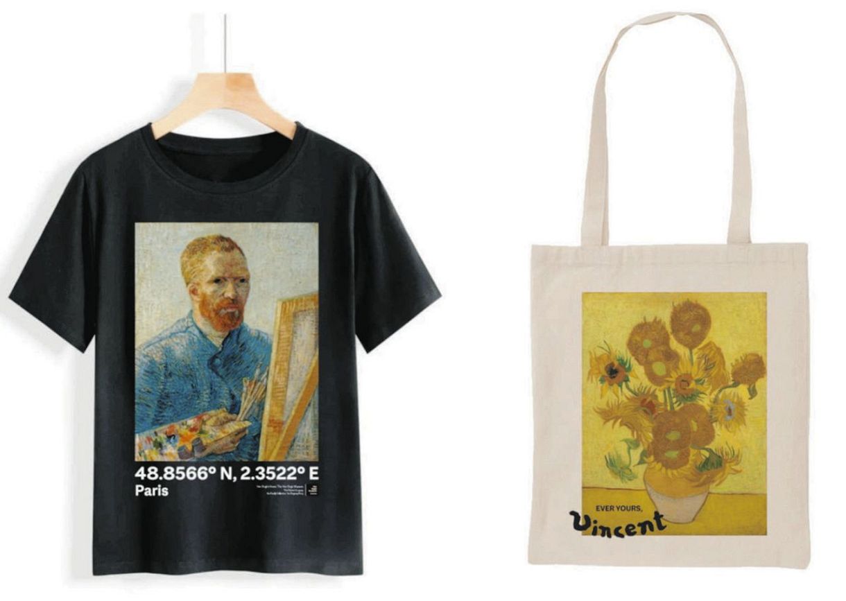 ゴッホ展 グッズ紹介＞（上）ファッションに溶け込む「自画像 