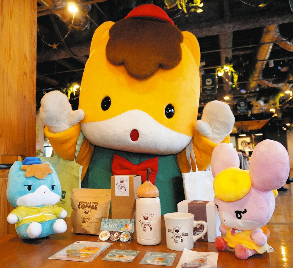 ぐんまちゃんグッズ 25年の売上高が過去最高 前年比36億円増の660億円