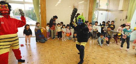 アレルギー予防 紙製 豆 まき 狭山の保育所 鬼登場に泣きだす園児も 東京新聞 Tokyo Web