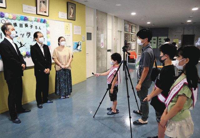 新体操団体に出場の横田葵子選手にエール 地元 墨田区の児童が応援動画収録 東京新聞 Tokyo Web