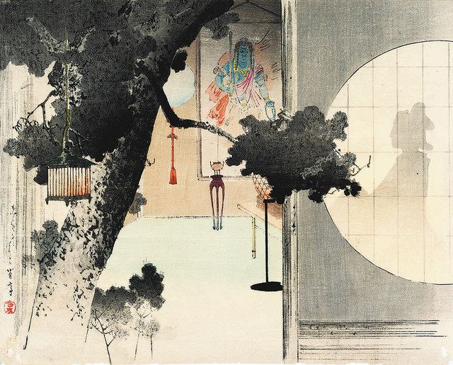 幻の名匠・渡辺省亭展 私の一点＞（2）力みのない洒落：東京新聞デジタル