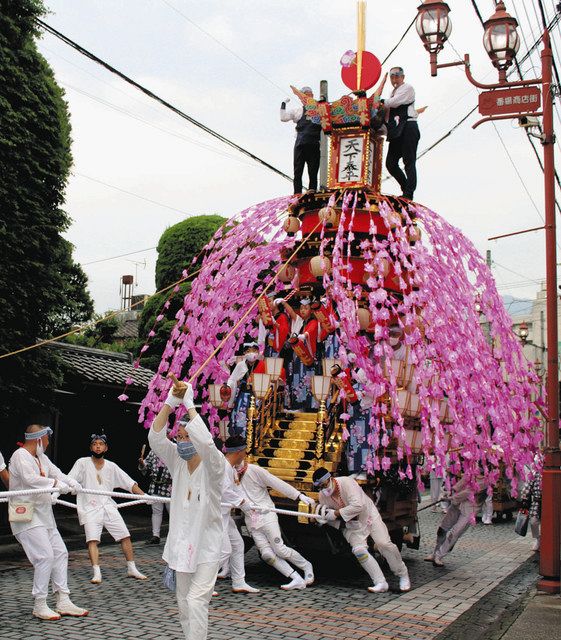 福】 佐野土鈴 秩父夜祭屋台土鈴 相沢市太郎 山車 鉾 ちちぶよ