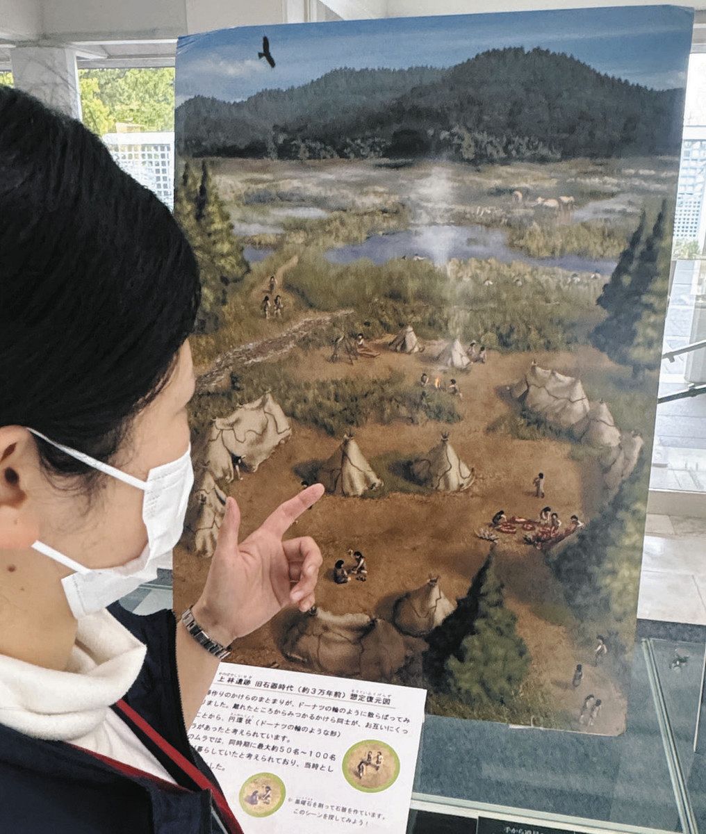 上林遺跡」焦点の企画展 旧石器時代の生活紹介 佐野市郷土博物館：東京