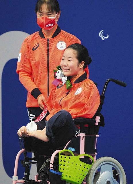 14歳銀の山田美幸 プールに一礼 水泳なら他の子と同じ 競い合うって楽しい パラ競泳100ｍ背泳ぎ 東京新聞 Tokyo Web