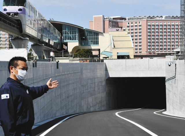 東京ディズニーシーに浦安で初のトンネル道路 きょう開通 新エリア建設へ地上部活用 東京新聞 Tokyo Web