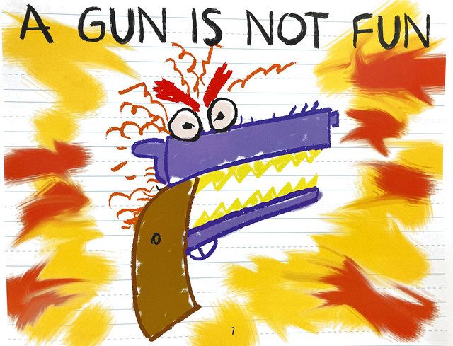 銃は楽しくない 銃は夢を奪う セサミ 手掛けた米脚本家が絵本で訴え Nyの小学校で人形劇も 東京新聞 Tokyo Web