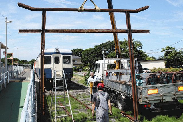 開運鉄道神社が完成 引退車両を活用 ひたちなか海浜鉄道 きょう阿字ケ浦駅で神事 東京新聞 Tokyo Web