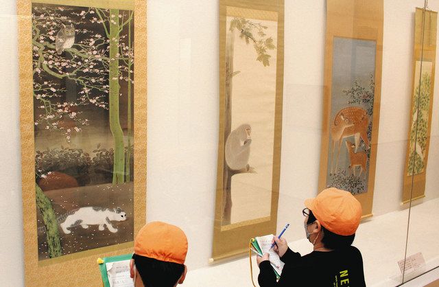 心の変化にじむ日本画 川越出身・小茂田青樹展 市立美術館で19年ぶり