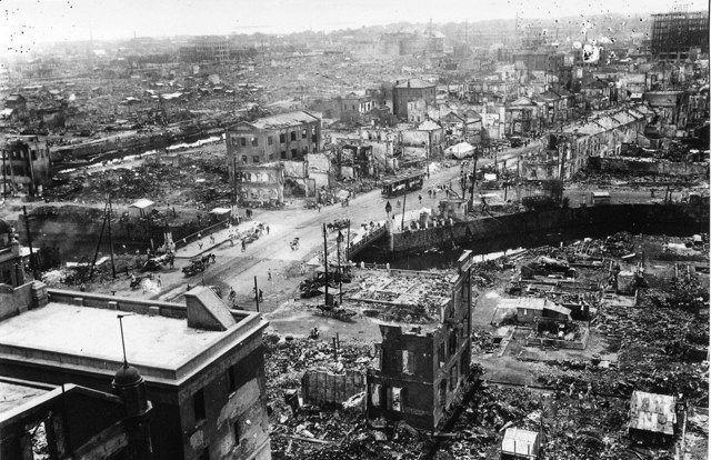 関東大震災 大正時代の写真アルバム 古写真 （首都圏を襲った