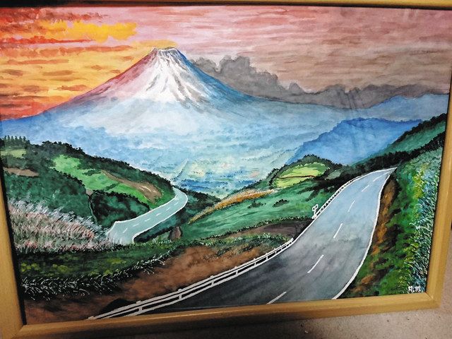 隔離で描き続けた富士山…ハンセン病元患者「最初で最後」の絵画展、静岡に帰郷 10月は東京で：東京新聞 TOKYO Web