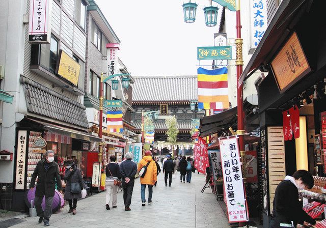 新型コロナ 川崎大師平間寺周辺の商店街 参拝目線の動画で初詣気分 東京新聞 Tokyo Web