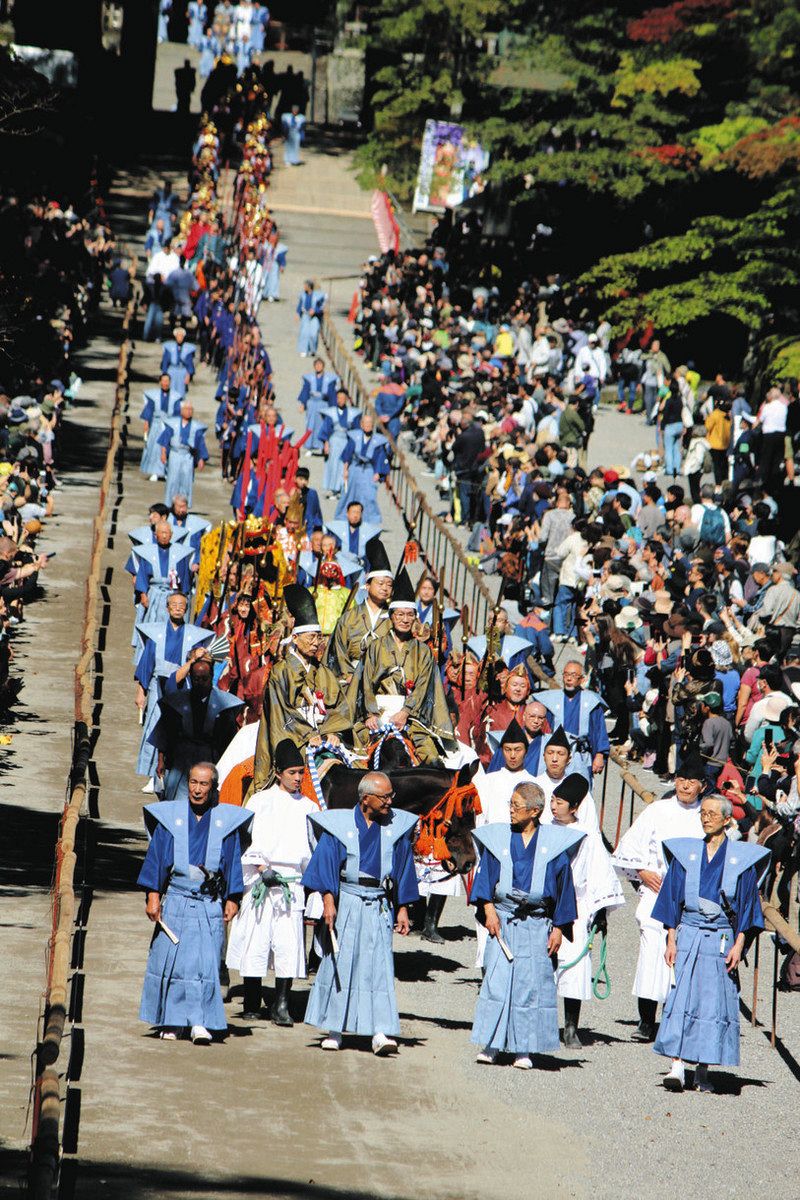 恒例の千人武者行列 日光東照宮で4年ぶり秋季大祭：東京新聞 TOKYO Web